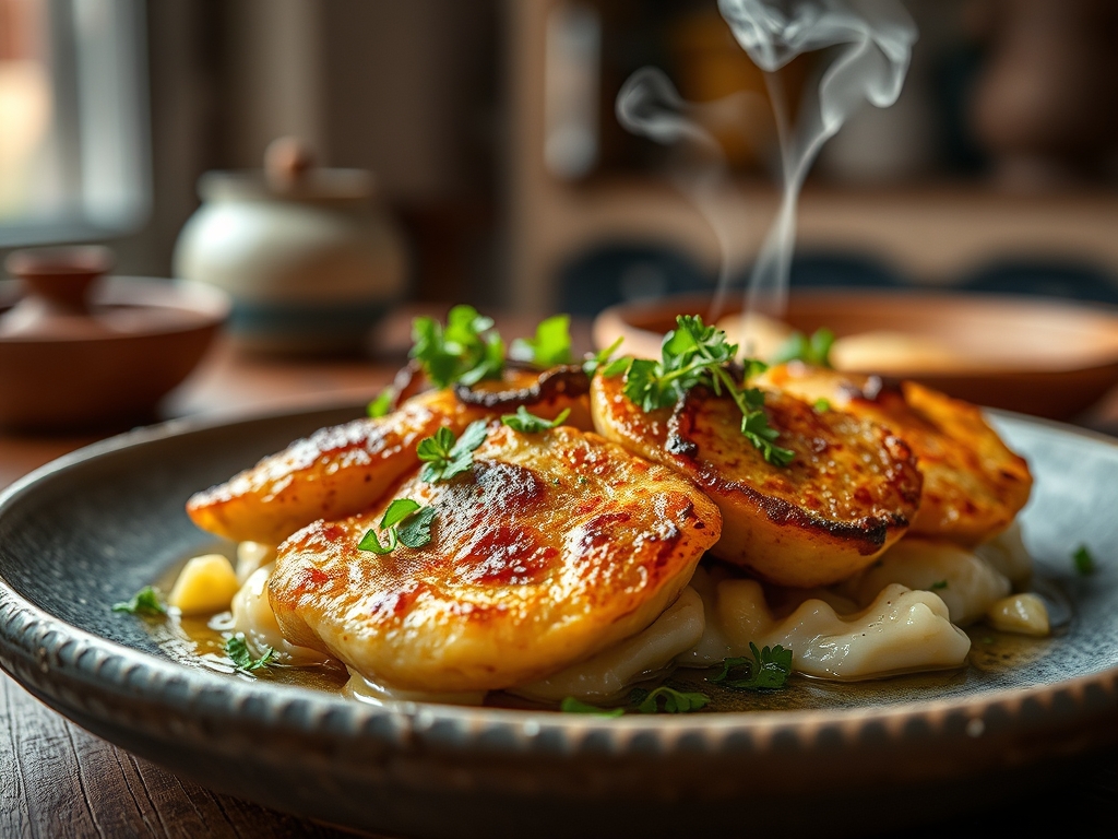 Lapas grelhadas com alho