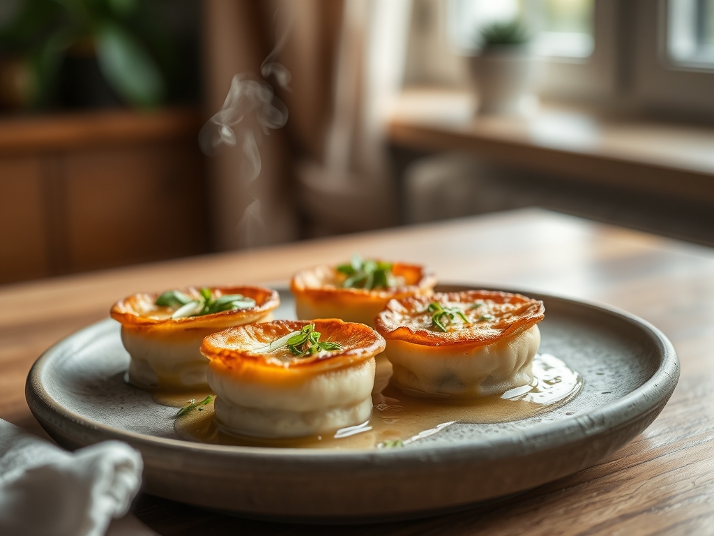 Queijadas de feijão da vila remota